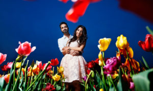 Abbotsford bloom tulip festival engagement